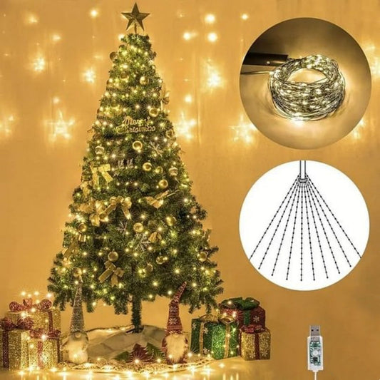 📢📢 50% DE RÉDUCTION ! ✨Guirlandes Lumineuses LED de Noël avec Effet Scintillant de Luciole