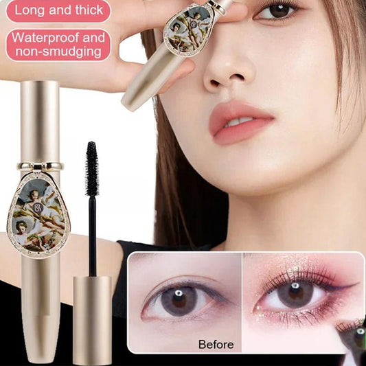 🎉🥳 PLUS DE 50 000 EXEMPLAIRES VENDUS ! 🔥 50 % DE RÉDUCTION !  Mascara allongeant et recourbant « Sunflower Angel »✨Avec miroir intégré, pratique pour se maquiller !