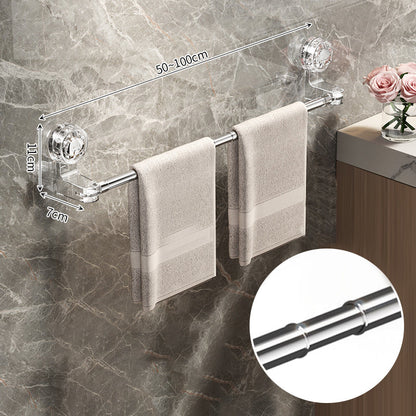 🔥 50 % DE RÉDUCTION 🎁 Barre porte-serviettes rétractable à ventouse