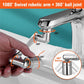 ⏳💧 Chaque coin, aucune éclaboussure ! Adaptateur de robinet rotatif à 1440° – rincez chaque recoin, toujours sans éclaboussures !