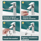 ⏳💧 Chaque coin, aucune éclaboussure ! Adaptateur de robinet rotatif à 1440° – rincez chaque recoin, toujours sans éclaboussures !