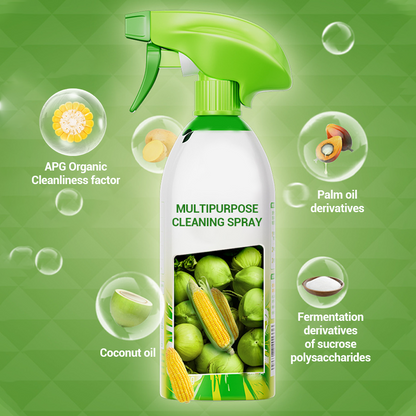 🏠✨ Spray nettoyant multi-usages ultra-efficace – Élimine la graisse et la saleté en un clin d'œil ! 💪🧴