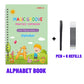 Cahier de calligraphie magique pour enfants
