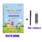 Cahier de calligraphie magique pour enfants