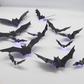 🦇50 % DE RÉDUCTION POUR UNE DURÉE LIMITÉE ! ⏰Décoration murale LED chauve-souris 3D pour Halloween 🦇