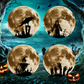 🦇50 % DE RÉDUCTION POUR UNE DURÉE LIMITÉE ! ⏰Décoration murale LED chauve-souris 3D pour Halloween 🦇