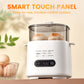 🎁Nouveau design 2026🥚✨Mini-ensemble multifonctionnel pour cuire les œufs avec écran tactile intelligent