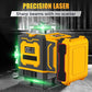 Niveau laser haute technologie ⚡ Faisceau à fréquence variable sans diffusion 🎯 Réglage tactile pour des lignes plus épaisses, commande à distance, écran lumineux – un indispensable sur les chantiers 🛠️