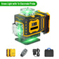 Niveau laser haute technologie ⚡ Faisceau à fréquence variable sans diffusion 🎯 Réglage tactile pour des lignes plus épaisses, commande à distance, écran lumineux – un indispensable sur les chantiers 🛠️