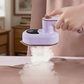 🔔 Votre défroisseur portable rotatif préféré💼👗Vêtements impeccables en 30 secondes – Même en vacances !