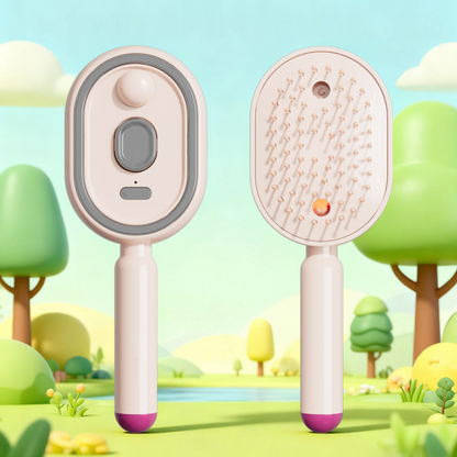💝 50 % DE RÉDUCTION EN CE MOMENT ! 💐 Brosse à cheveux électrique avec fonction brumisation et massage – Massage apaisant du cuir chevelu, brumisation fine et conception pour un soin des cheveux en douceur ✨