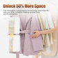 📦Sac de rangement anti-poussière👚🛡️ Avec ses parois en fer, anti-poussière et anti-humidité, ce sac peut contenir tous les vêtements de saison de la famille !