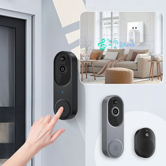 💐50% DE RÉDUCTION ! Sonnette Vidéo Sans Fil – Installation Facile, Zéro Travaux 🛠️📦【Offre Limitée】