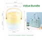 🥤 60% DE RÉDUCTION ! 🍱 Bocal Alimentaire Isotherme 1,5L en Acier Inoxydable – Garde Chaud/Froid 12h, Sans BPA & Couvercle-Bol Pratique 🍵