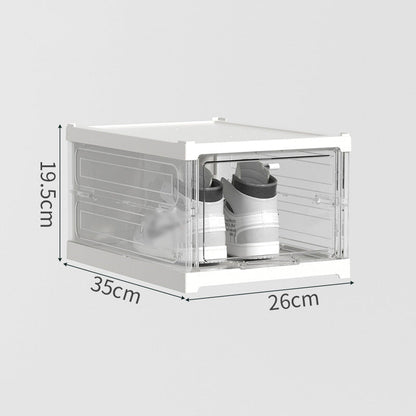 Boîte de rangement à chaussures intégrée – Installation sans outils, solide et étanche