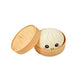 🥟✨ Jouet Anti-Stress Ravioli Chinois avec Panier Vapeur • Anti-Stress Mignon 🤏