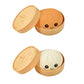 🥟✨ Jouet Anti-Stress Ravioli Chinois avec Panier Vapeur • Anti-Stress Mignon 🤏