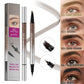 🔥50 % de réduction jusqu'à épuisement des stocks !🎉Crayon à sourcils liquide 2-en-1 résistant à l'eau