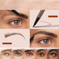 🔥50 % de réduction jusqu'à épuisement des stocks !🎉Crayon à sourcils liquide 2-en-1 résistant à l'eau