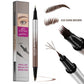 🔥50 % de réduction jusqu'à épuisement des stocks !🎉Crayon à sourcils liquide 2-en-1 résistant à l'eau