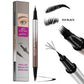 🔥50 % de réduction jusqu'à épuisement des stocks !🎉Crayon à sourcils liquide 2-en-1 résistant à l'eau