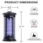 📢📢66 % de réduction !! ⏰Lampe électrique anti-insectes à haute efficacité