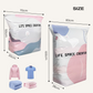 💐50% DE RÉDUCTION ! Sacs Sous Vide pour Rangement – Garde-robe, Literie & Coussins 🛏️🧸【Économisez 50%】