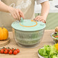 🥗 ÉCONOMISEZ 50% POUR UN TEMPS LIMITÉ ! ✨ Essoreuse & Coupe-Légumes 9-en-1 – Multifonction, Pratique, Innovant 🥒