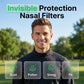 Filtres nasaux invisibles pour la protection contre les allergies et la poussière