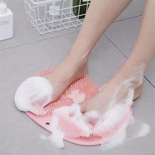 Nettoyant de douche pour pieds et dos, tapis de massage