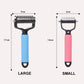 📢📢50 % DE RÉDUCTION !! ⏰Brosse de toilettage double face pour animaux