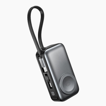 🔋 50% DE RÉDUCTION! ⚡ Batterie Externe Magnétique 5000 mAh – Câbles intégrés, charge sans fil & ignifuge – Idéale pour le voyage et le quotidien 📱