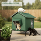 🐈 -50% ! 🌧️ Maison pour Chat Extérieure Surélevée Toutes Saisons – Oxford + Aluminium Thermique – Imperméable & Isolée – Pliable pour Confort Douillet ✨