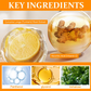 Gel Douche Gommant Éclaircissant au Curcuma & Vitamine C