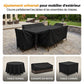 📢📢50 % DE RÉDUCTION !! ⏰Housse imperméable pour mobilier d'extérieur – Tissu Oxford 210D, résistant aux UV et au vent. Protège les salons de jardin, le mobilier de jardin et les coussins de la pluie, du soleil et de la poussière. 🪑✨