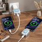 🌞⚡ PROMO FLASH 50% ! Chargeur Rapide 140W avec Arrêt Automatique IA – USB-C PD 3.1, Protection Intelligente, Voyant Lumineux, Compatible iPhone, MacBook, Tablettes 🔋