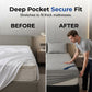 🛏️ 50% DE RÉDUCTION ! ✨ Tapis de Protection Premium pour Matelas – Imperméable, Respirant & Matelassé – Anti-Taches, Anti-Allergies & Anti-Acariens – Idéal pour Enfants, Allergiques et Tous les Ménages 🛡️💤