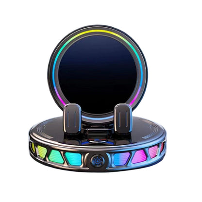 📱 Support RGB pour téléphone portable ✅ Fixation automatique et recharge sans fil | Conduite en toute sécurité d'une seule main 🚗