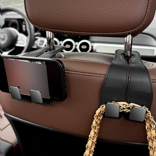 ⏳Offre à durée limitée avec 50 % de réduction⏰Crochet de rangement pour dossier de siège de voiture - Support à double crochet pour un rangement pratique🚗🛍️