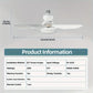 💨 54 % de réduction ! 💡 Ventilateur suspendu portable 2-en-1 avec télécommande — Idéal pour la chambre, le bureau et les voyages 🏠