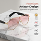 🔥 Stock limité – 75 % DE RÉDUCTION 🔥Lunettes audio Bluetooth 5.4 intelligentes – Lunettes musicales sans fil à oreille ouverte avec protection UV et appels mains libres