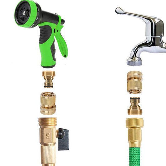 🔩 Raccord rapide en laiton 3/4" – Anticorrosion, étanche, usage universel 💧