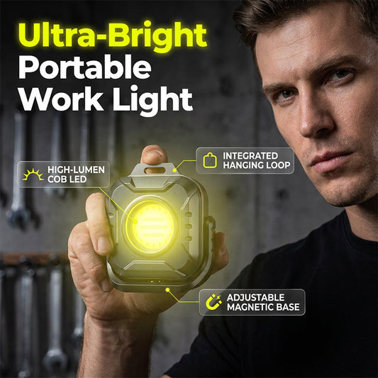 Lampes de travail COB magnétiques rechargeables