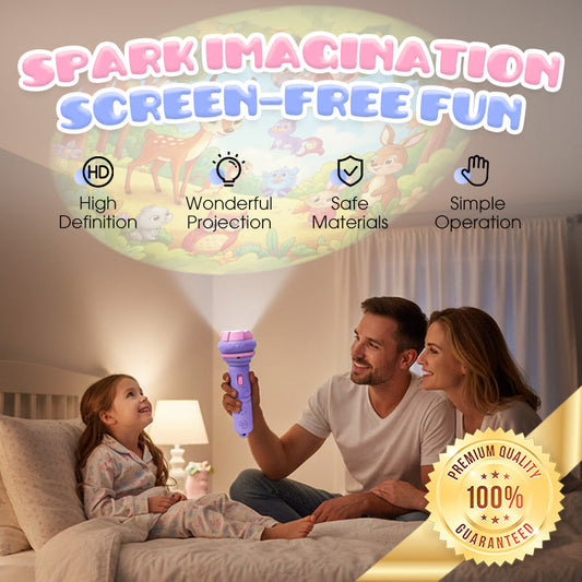 🔥DERNIER JOUR DE VENTE 49% DE RÉDUCTION🎁 Lampe torche projecteur éducative pour enfants