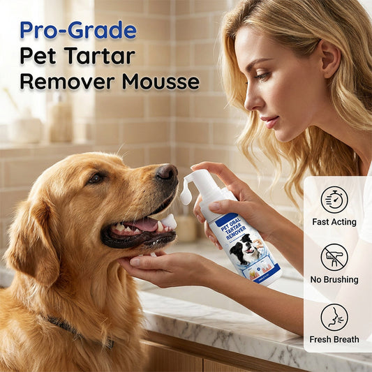📢📢 50 % de réduction !! 🥳 Mousse dentifrice pour animaux de compagnie 🦷🐾
