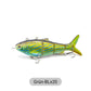 Leurre de pêche robotisé multi-articulé avec LED