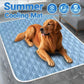 📢Offrez la fraîcheur à vos boules de poils avec notre tapis léger et ultra-facile à nettoyer ! 🐶❄️🐱
