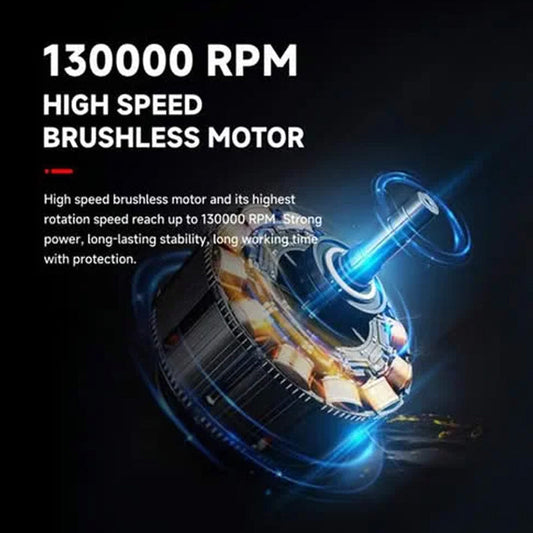 High-Power Cordless Fan with 3 Speeds