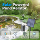 ☀️Aérateur solaire pour bassin avec pompe à air