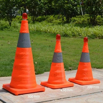 💥Cône de signalisation pliable et réfléchissant